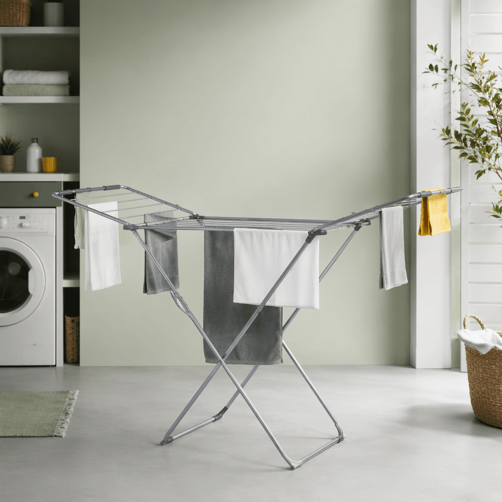 Fold-Flat Drying Rack