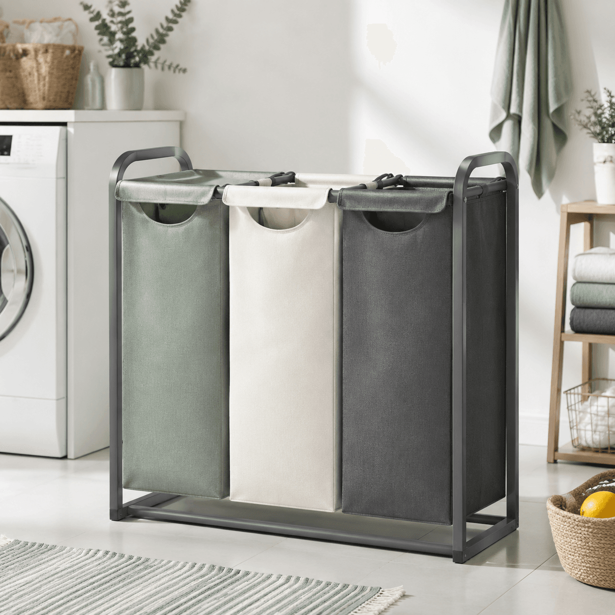 Triple Sort Laundry Hamper