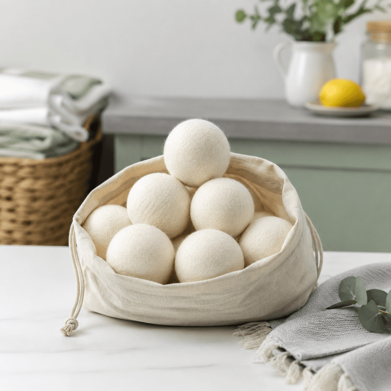 Wool Dryer Balls (8)