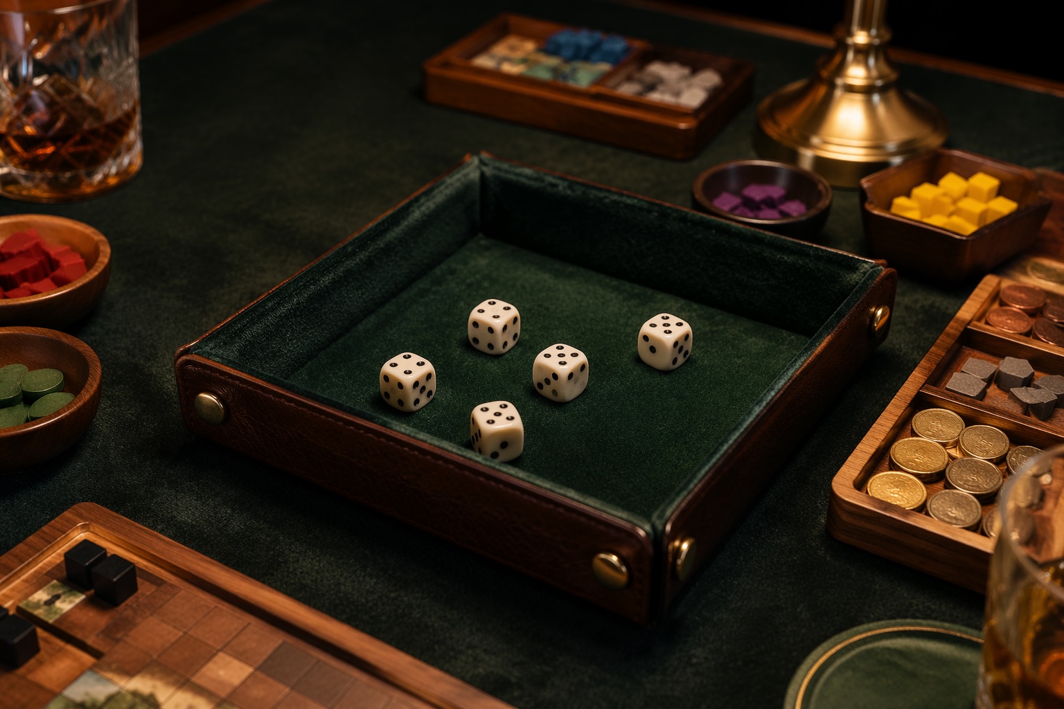 Dice Landing Tray view 2