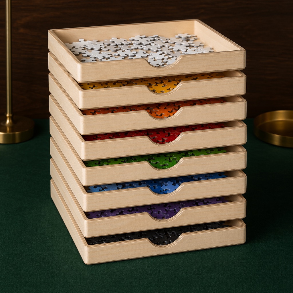 Puzzle Sorting Trays (8)