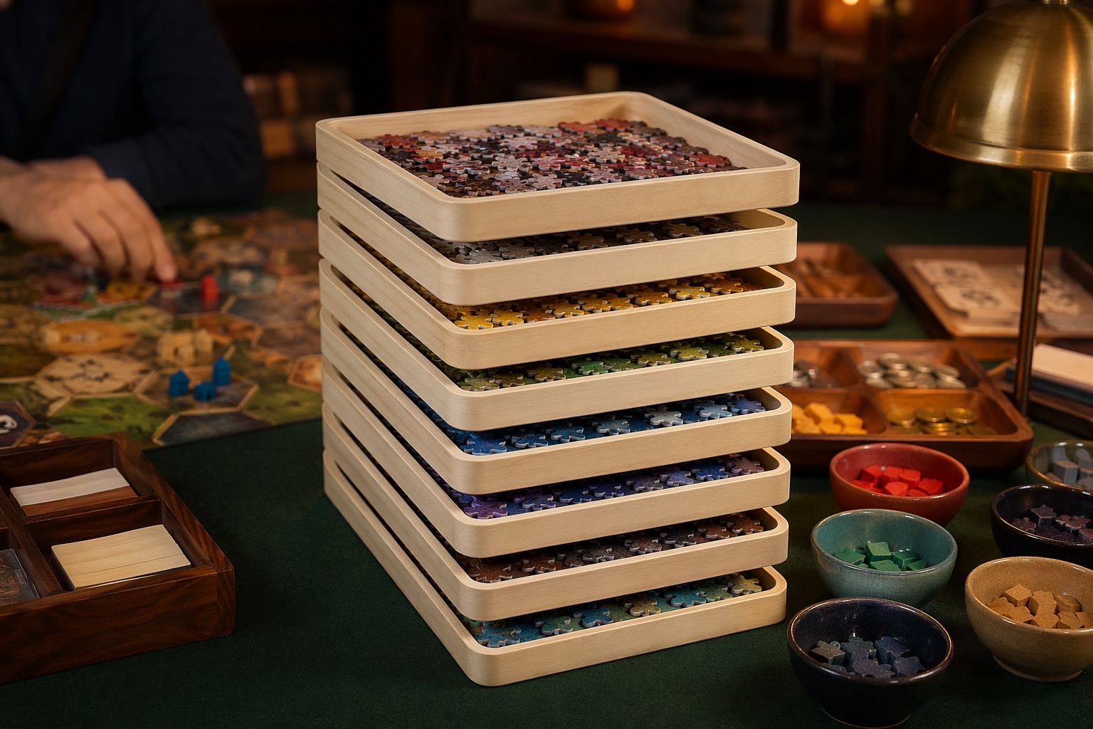 Puzzle Sorting Trays (8) view 2