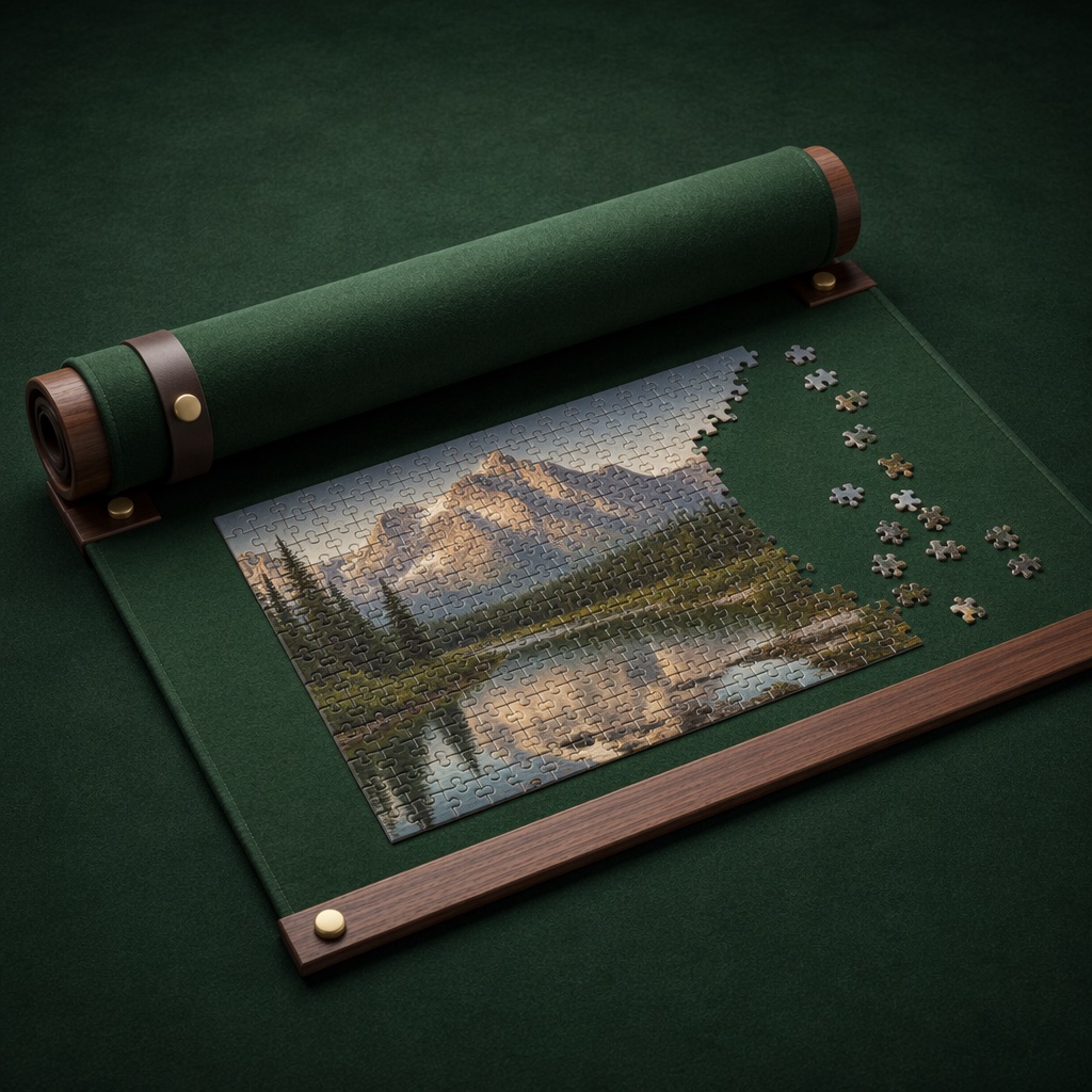 Roll-Up Puzzle Mat