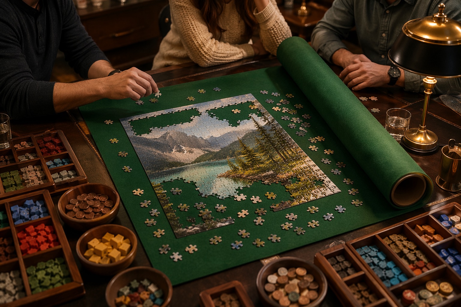 Roll-Up Puzzle Mat view 2